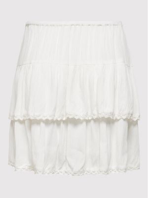 Φούστα mini Only λευκό