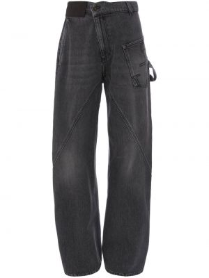 Voľné oversized džínsy Jw Anderson sivá