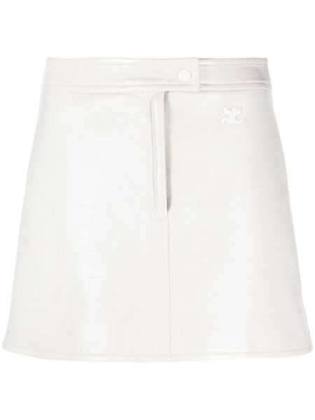 Mini sukně Courrèges - Bílá