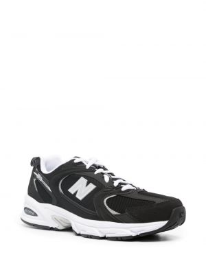Sneakersy sznurowane koronkowe New Balance 530 czarne