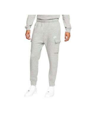 Pantaloni cargo felpati Nike grigio