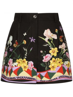 Abstrakt mönster shorts Dolce & Gabbana svart