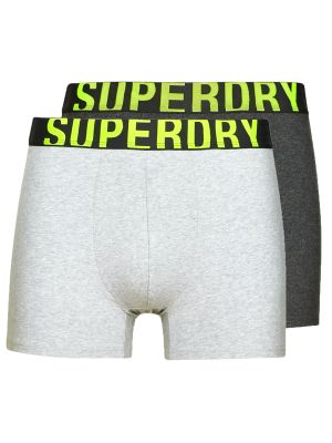 Boxerky Superdry šedé
