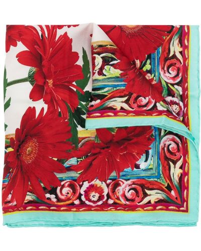 Pañuelo de flores con estampado Dolce & Gabbana
