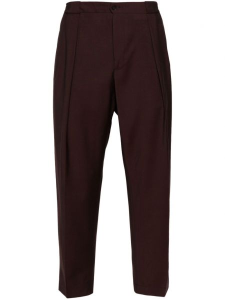 Pantalon en laine Briglia 1949 marron