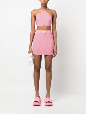 Růžové mini sukně s přezkou 1017 Alyx 9sm