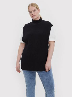 Sweter Vero Moda Curve czarny
