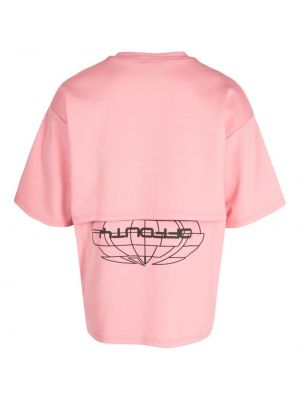 T-krekls Off Duty rozā
