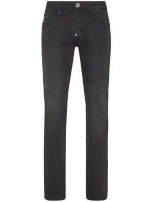 Straight jeans Philipp Plein schwarz