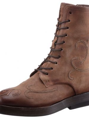Ботильоны на шнуровке A.s.98 коричневые