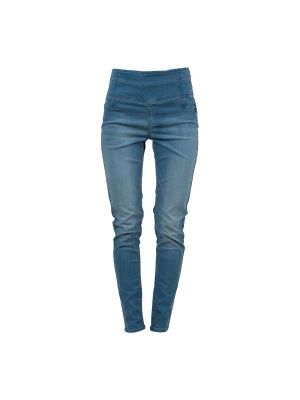 Slim fit skinny jeans Patrizia Pepe blau