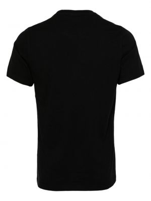 T-krekls ar apdruku Barbour International melns