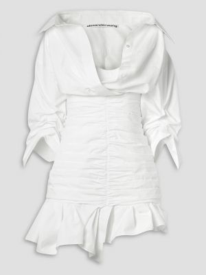 Sukienka mini Alexander Wang - Biały