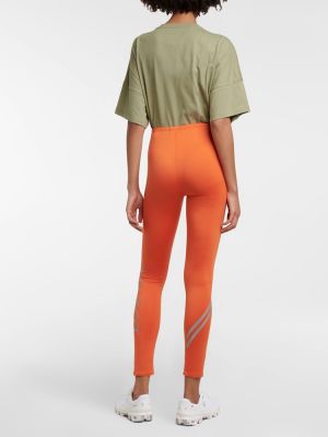 Spodnie sportowe z wysoką talią Loewe pomarańczowe
