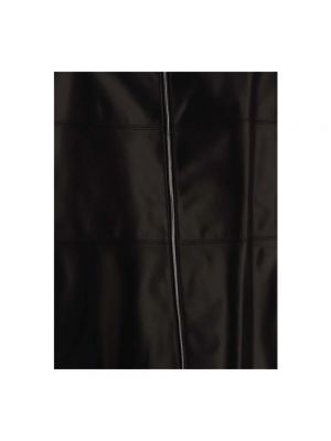 Falda de cuero Partow negro