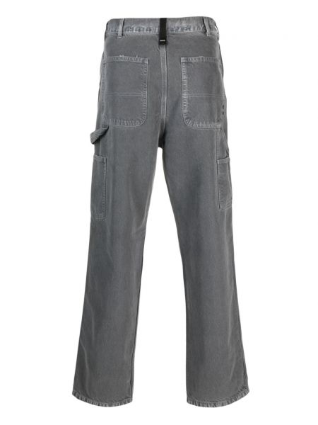 Jeans skinny di cotone Amish grigio