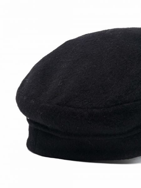 Megztas vilnonis kepurė su snapeliu P.a.r.o.s.h. juoda