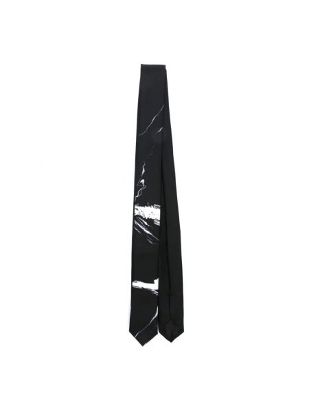 Krawatte mit print Emporio Armani schwarz