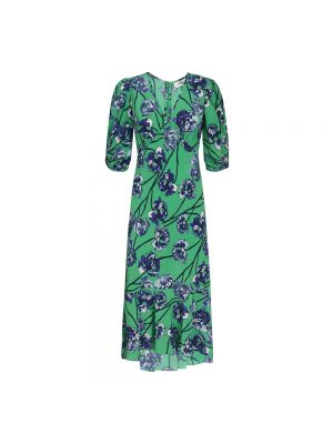 Sukienka midi Diane Von Furstenberg zielona