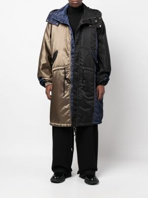 Oversized kabát s kapucí Feng Chen Wang