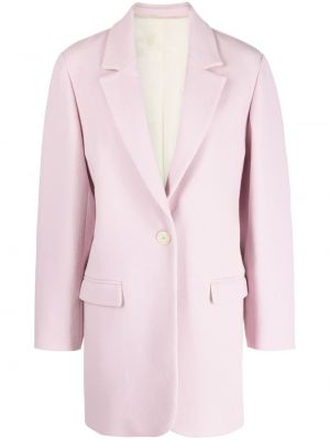 Παλτό Isabel Marant ροζ