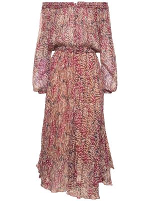 Sukienka długa z wiskozy Marant Etoile