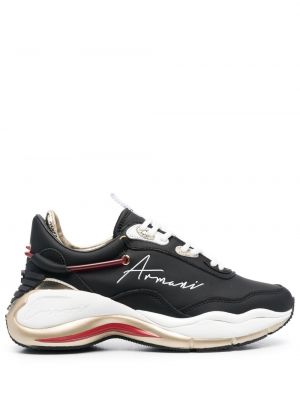 Sneakers Emporio Armani svart