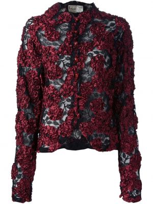 Aplique floral chaqueta Krizia Pre-owned