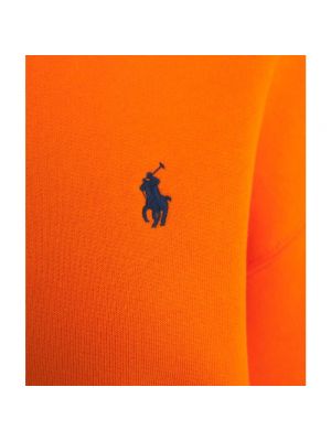 Sudadera con bordado Polo Ralph Lauren naranja
