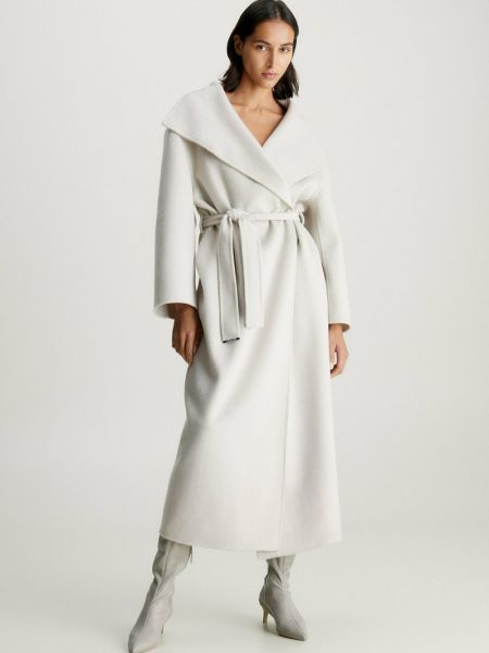 Płaszcz zimowy Calvin Klein szary
