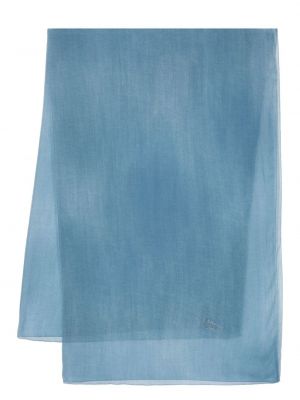 Κασκόλ με σχέδιο Ermanno Scervino μπλε