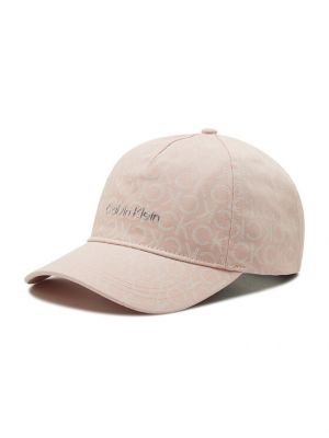 Шапка с козирки Calvin Klein розово