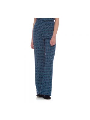 Pantalones con estampado con estampado geométrico elegantes Kocca
