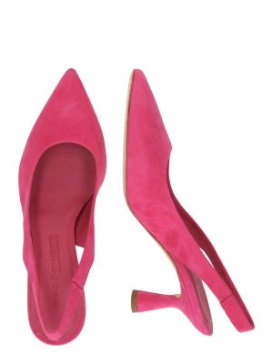 Полуотворени обувки с ток с отворена пета Kennel & Schmenger розово