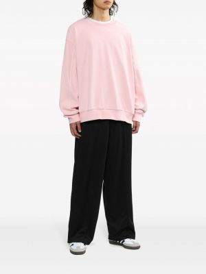 Sweatshirt mit stickerei mit rundem ausschnitt Five Cm pink