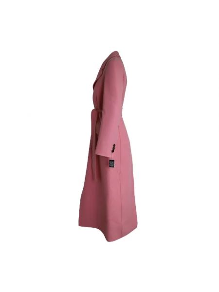 Abrigo de lana Miu Miu Pre-owned rosa