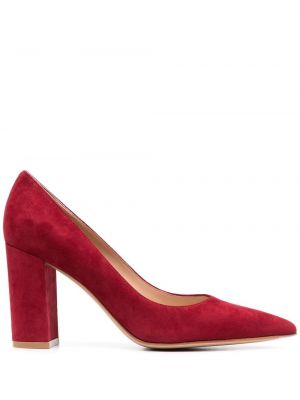 Pumps med bred passform Gianvito Rossi röd