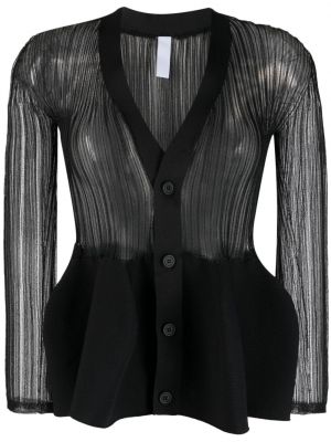 Bluse mit v-ausschnitt mit schößchen Cfcl schwarz
