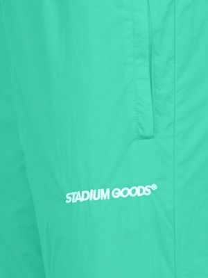 Spodnie z nadrukiem Stadium Goods zielone