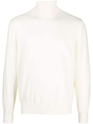 Вълнен пуловер Fileria бяло