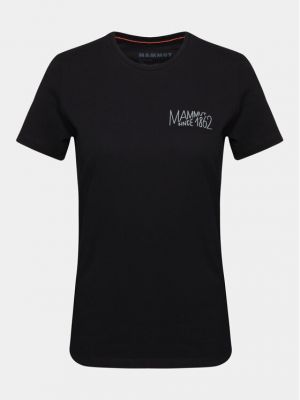 T-shirt Mammut noir