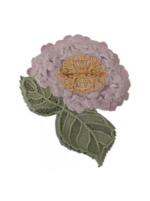 Broszka w kwiatki Dolce And Gabbana