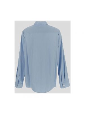 Camisa a rayas Jil Sander azul
