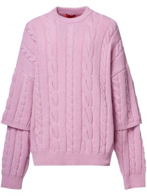 Sweter A Better Mistake różowy
