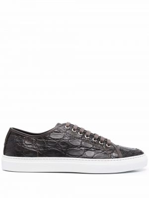 Sneakersy Brioni - Brązowy