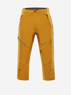 Softshellové kalhoty Alpine Pro žluté
