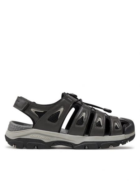 Sandály Skechers šedé