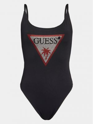 Jednodílné plavky Guess černé