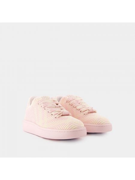 Sneakersy Burberry różowe