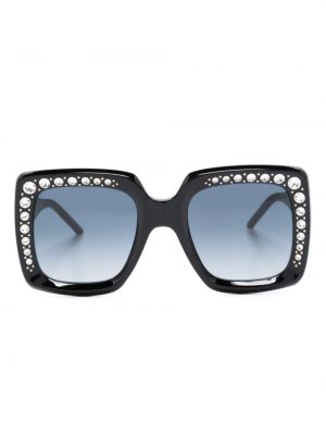 Okulary przeciwsłoneczne z kryształkami Carolina Herrera